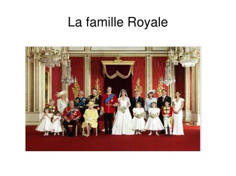 Ppt La Famille Royale Powerpoint Presentation Free Download Id4052428