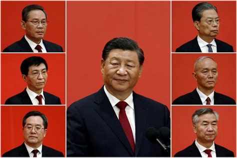 china s new elite communist party leadership reuters