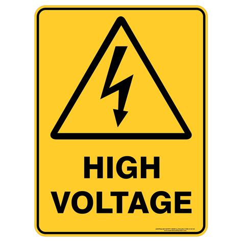 HIGH VOLTAGE | Buy Now | Discount Safety Signs Australia