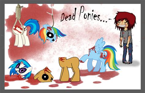 Dead Ponies By Fitchlitz On Deviantart