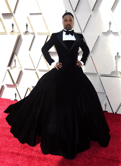 Actor Billy Porter Wore A Tuxedo Dress To The Oscars Business Insider