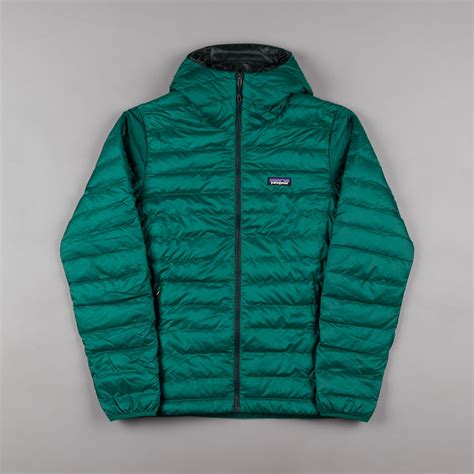 Patagonia Down Sweater Hooded Jacket Legend Green Flatspot