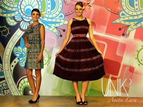 Vestidos hechos por Unik empresa Guatemalteca con telas típicas de