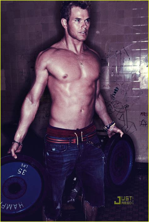 Kellan Lutz Shirtless For Interview Magazine Twilight Series Photo