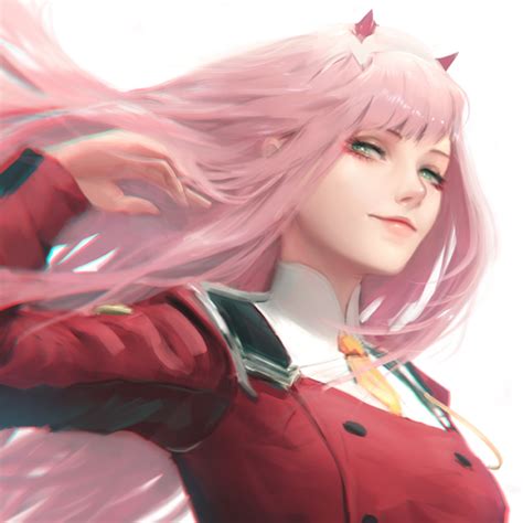 Zerotwo Discord Bots Darling In The Franxx Pink Hair Anime Zero Two