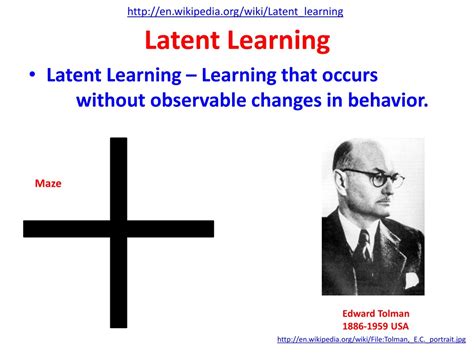 Ppt Learning Latent And Observational Learning Powerpoint Presentation