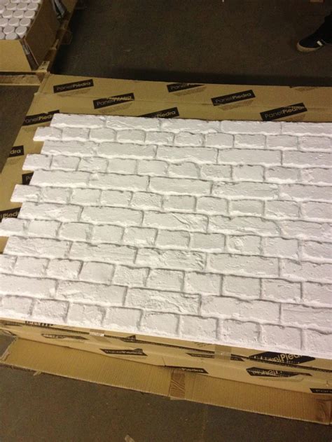In Stock Pr 551 White Fauxbrick Wall Panels Brick Wall Paneling Faux