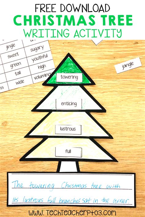 An Easy Christmas Writing Activity To Help Your Students Increase Their