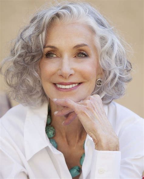 Waves bring texture and volume that increase every look. Short Gray Hairstyles for Older Women Over 50 - Gray Hair ...