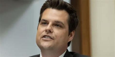 Matt Gaetz Should Shut The Hell Up Former Goper Unloads On Lawmaker