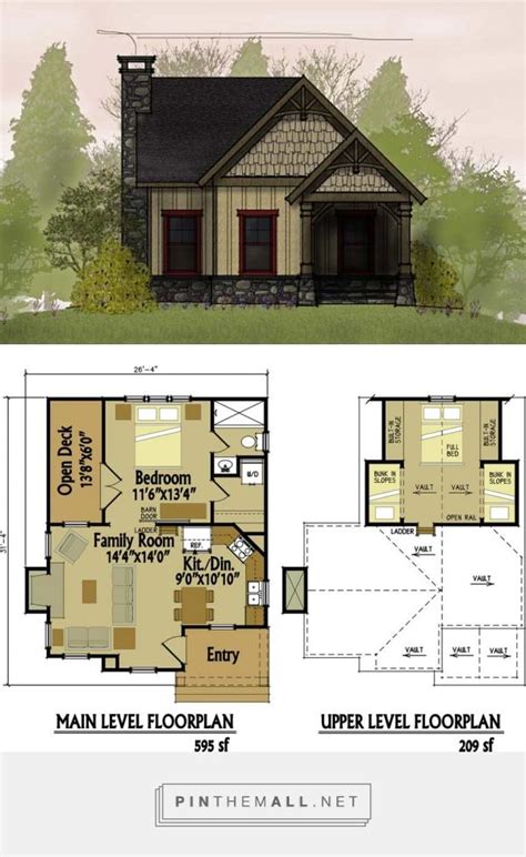 Small Cottage Floor Plan With Loft Small Cottage Designs Small
