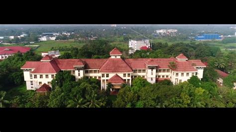 Ariel View Of Sree Sankaracharya University Of Sanskrit Kalady Youtube