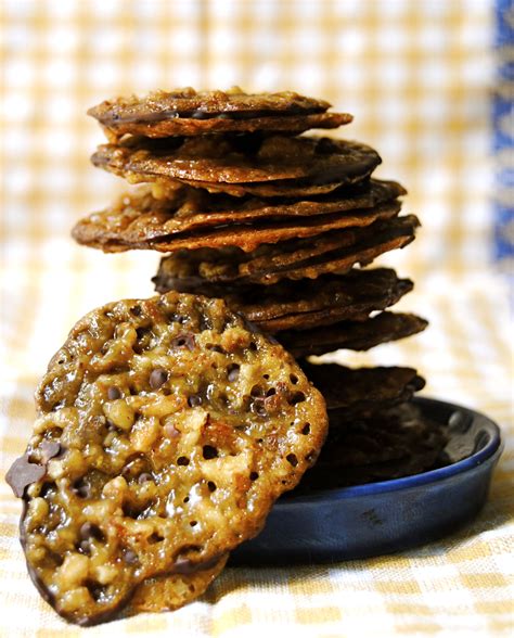 One that would produce luxuriously thick yet still chewy cookies. Dark Chocolate, Almond & Orange Lace Cookies (Trader Joe's ...