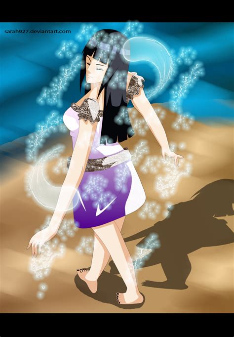 Hinata Hyuuga Power Water By Sarah927artworks On Deviantart