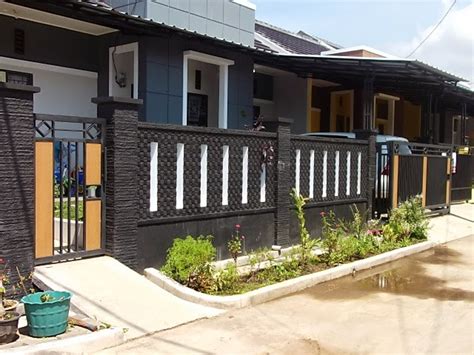 60 Desain Pagar Rumah Minimalis Paling Diminati Rumahku Unik