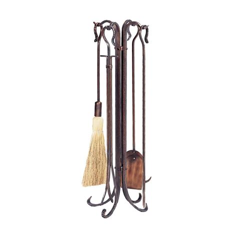 Check spelling or type a new query. UniFlame Antique Copper 5-Piece Fireplace Tool Set with ...