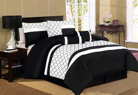 Amazon's choice for black and white comforter. Chic Home 7-Piece Comforter Sets