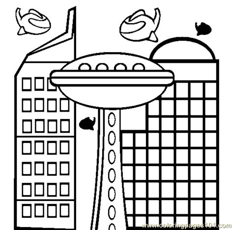 Big apartment building coloring pages. Building Coloring Page - Free Buildings Coloring Pages ...