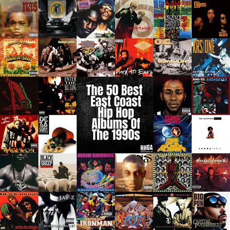 The Best 50 East Coast Hip Hop Albums Of The 1990s Hip Hop Golden Age