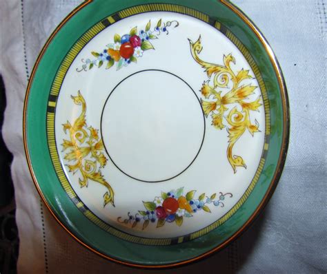 Vintage Enameled Porcelain Footed Bowldish From Amberrose