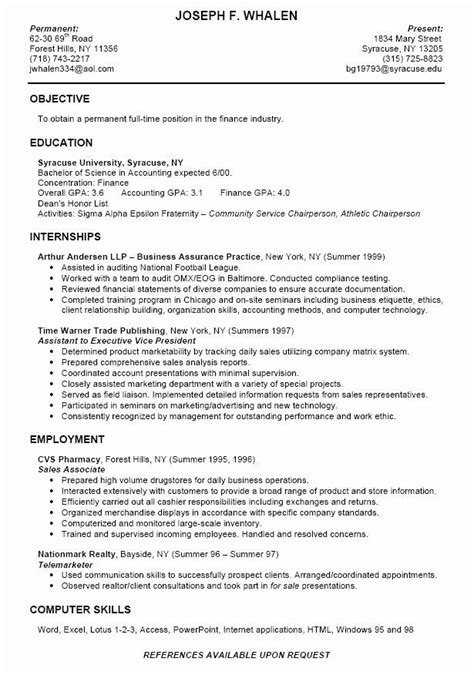 Tips preparing your first resume. Resumes for College Freshmen Beautiful College Intern ...
