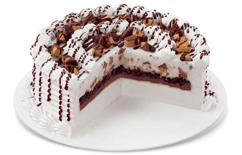 Reeses Peanut Butter Cups Blizzard Cake Dairy Queen Ice Cream Cake
