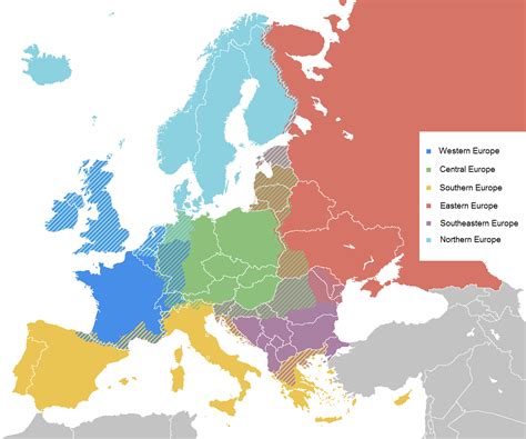 Read The Comments About The European Regions Map Posted A Few Days Ago