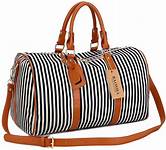 BAOSHA HB-24 Ladies Women Canvas Weekender Bag Travel ...