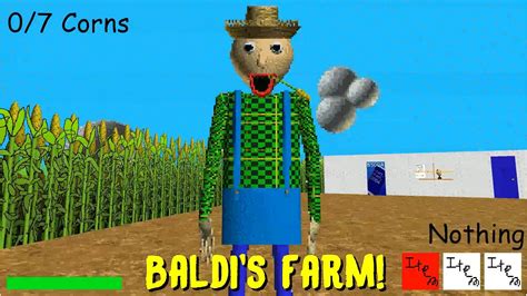 Baldis Farm Baldis Basics Mod Youtube