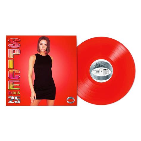 Spice Girls Spice 25th Anniversary Exclusive Limited Edition Posh Red Vinyl Lp Record