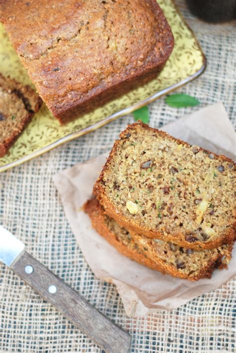 Feel free to do a bit longer if you want yours softer. Pineapple Zucchini Bread | Recipe | Recipes, Zucchini bread, Food