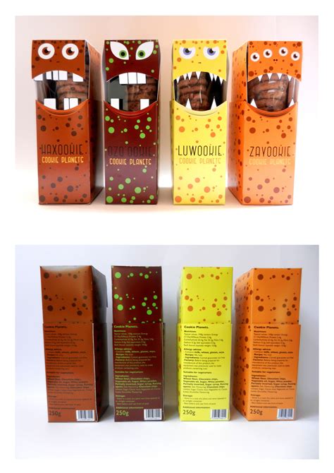 Cookie packaging - Brae Savva | Kids packaging, Cookies packaging design, Cookie packaging