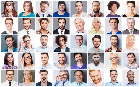 41659840 Diverse People Collage Of Diverse Multi Ethnic And Mixed Age