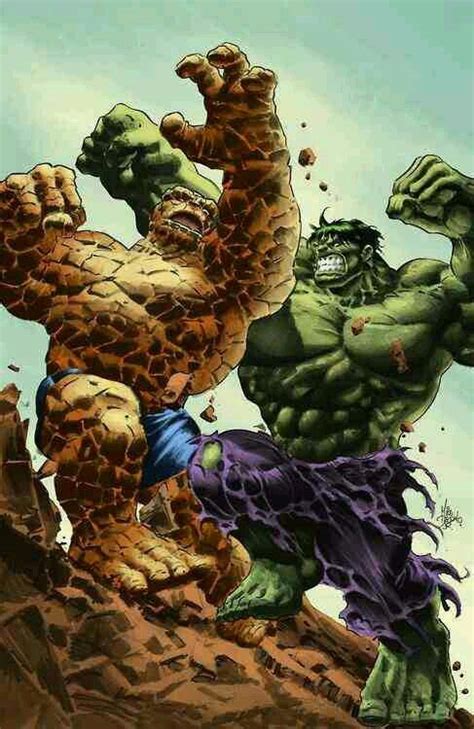 213 Best Images About The Hulk Vs The Thing On Pinterest