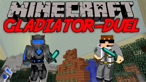 Minecraft Minigames Gladiator Duel W Actennisac Youtube