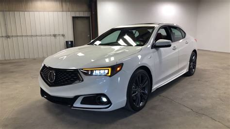 2018 Acura Tlx A Spec Youtube