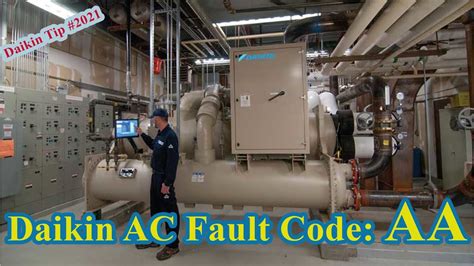 HOW TO SOLVE DAIKIN ERROR CODE AA INFORMATION FOR HELP YOU YouTube