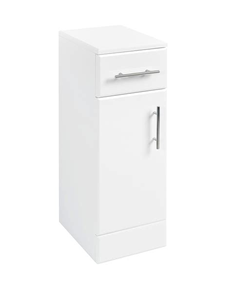With neat, linear contours, it complements a modern decor and has a sturdy medium density. Beo Floor Standing Cabinet 250 x 330mm High Gloss White