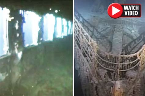 titanic haunting video shows sunken shipwreck more than 100 years on daily star