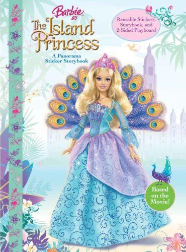 Barbie The Island Princess Panorama Sticker Book Barbie Readers Digest