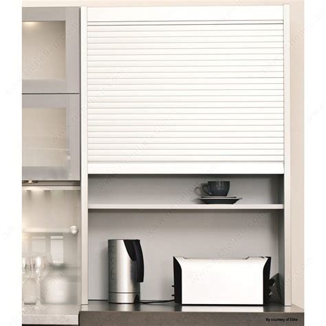 Look through roll top doors. Tambour Door Kit with Exact Widths - Stainless Steel ...