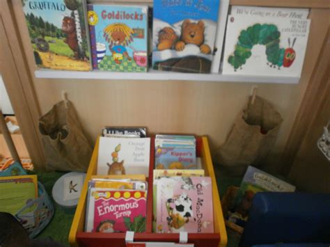 Core Books For Early Years Displayed On Their Own Shelf In The Reading