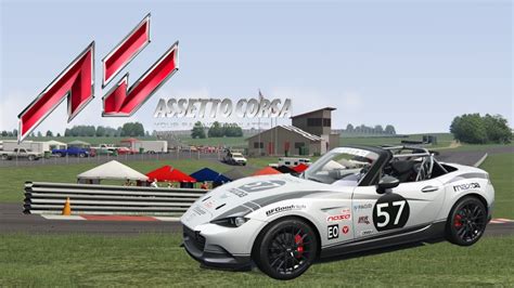 Assetto Corsa Mazda Mx Cup New Jersey Park Youtube