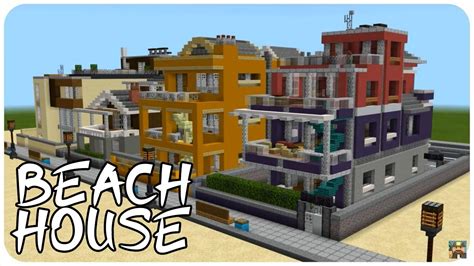 How To Build A Beach House In Minecraft Minecraft Beach House