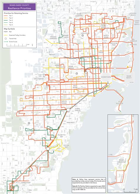 Priority Map - Miami-Dade County — Human Transit