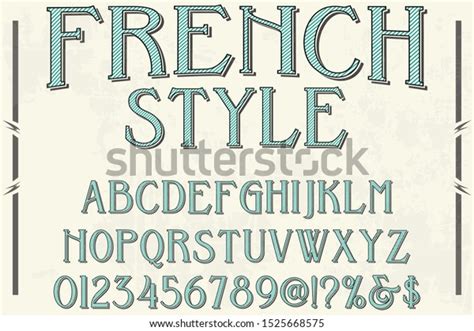 744 Vintage French Alphabet Images Stock Photos 3d Objects And Vectors