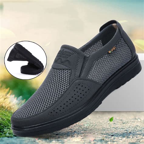 Summer Style Mesh Mens Casual Shoes Sealucy