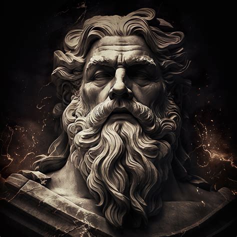 Greek God Zeus Art 4k - Etsy