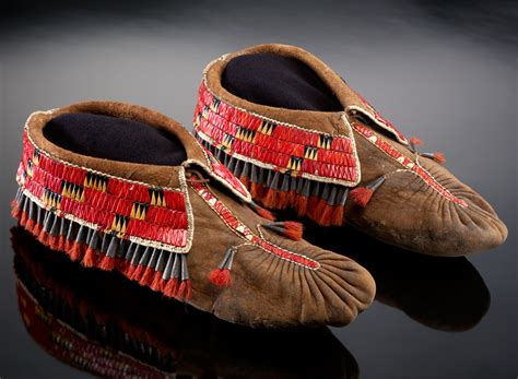 Wendat Huron Moccasins Infinity Of Nations Art And History In The