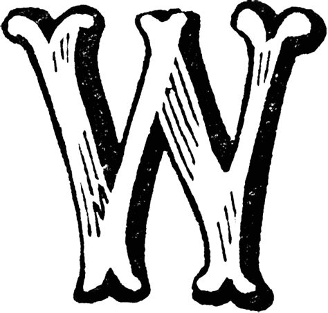 W Letter PNG Transparent Images PNG All